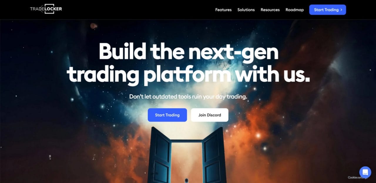 TradeLocker platform